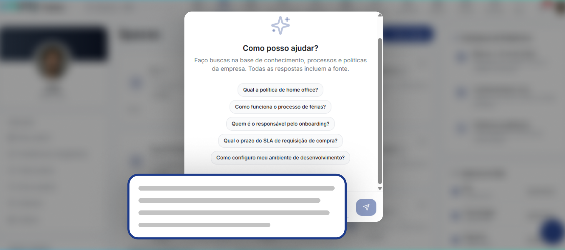 Assistente IA na Weuny